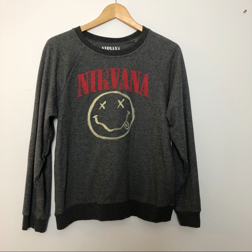 Nirvana crew neck sweatshirt